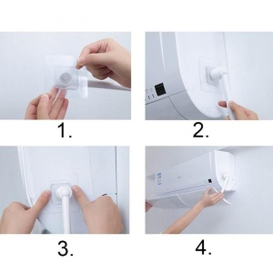 Deflector universal pentru aerul conditionat cu prindere ventuze - Img 3