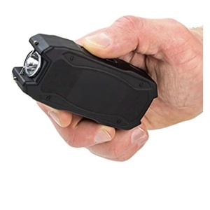 Electrosoc pentru autoaparare TW-1901 cu lanterna si cablu USB - Img 3