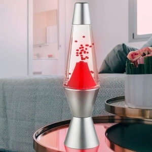 Lampa decorativa de birou cu efect de vulcan,Lava Lamp - Img 2