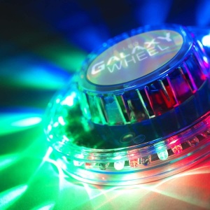 Lumina disco 360 ° "dansatoare" activata de sunet,LED Wheel Galaxy - Img 4