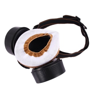Masca de protectie si ochelari cu 2 filtre de carbon activ, pentru lucru in mediu chimic - Img 3