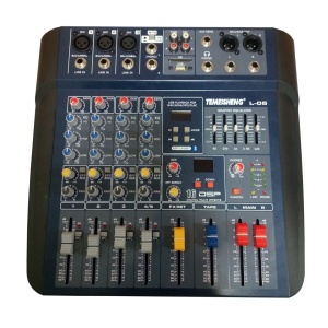 Mixer audio profesional fara amplificare Temeisheng L-05 cu USB si egalizator - Img 1