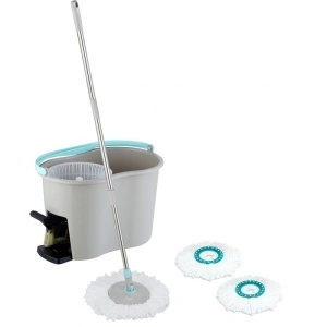Mop rotativ 2in1 prin stoarcere cu pedala si pe maner Grunberg GR418 - Img 3