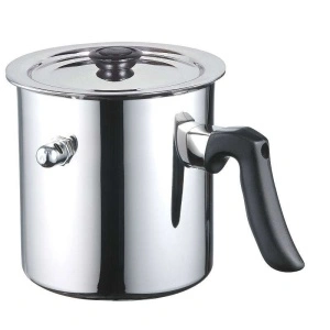Oala de fiert lapte 2 litri din inox Grunberg GR-1516 cu pereti dubli