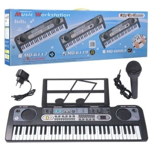 Orga electronica incepatori cu 61 clape si 5 Octave, microfon inclus MQ-6119 - Img 3