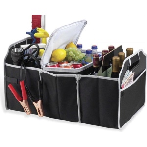 Organizator pentru portbagaj auto pliabil 2 in 1 - Img 2