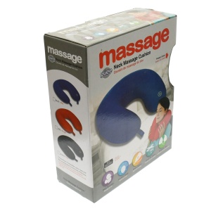 Perna cu vibratii ergonomica pentru gat si umeri Neck Massage Cushion - Img 4