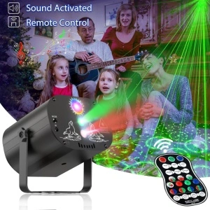 Proiector de lumini disco petrecere Laser RG cu lumina LED RGB - Img 5