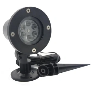 Proiector fulgi de zapada colorati cu LED RGB pentru exterior - Img 5