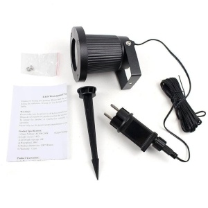Proiector LED RGB exterior cu joc fulgi albi de zapada IP65 - Img 3