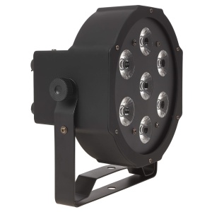 Proiector lumini PAR LED RGBW, cu 7 leduri 70W si culori statice - Img 4
