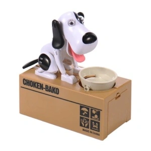 Pusculita interactiva pentru copii model catel infometat My Dog Piggy Bank