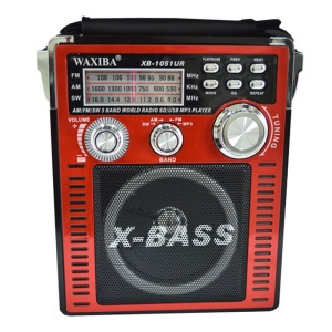 Radio Portabil XB-1051 BT X-Bass cu Bluetooth, USB, SD, AUX și Radio AM/FM/SW - Img 2