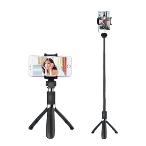 Selfie Stick cu Trepied si telecomanda L01, pentru iOS Android WIreless - Img 5