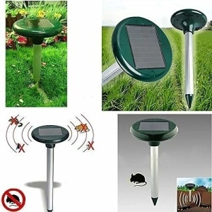 Set 2 aparate solare cu ultrasunete impotriva daunatorilor,Solar Pest Repeller - Img 3