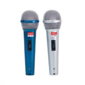 Set 2 microfoane dinamice unidirectionale cu fir WG-119 - Img 1