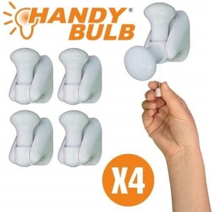 Set 4 becuri fara fir cu intrerupator Handy Bulb LED - Img 1