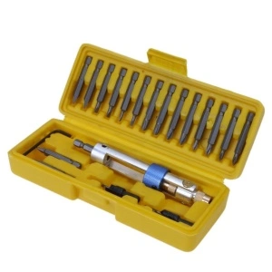 Set biti si adaptor bormasina cu 20 piese Half Time Drill Driver - Img 2