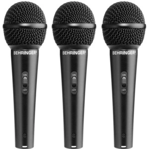 Set de 3 microfoane dinamice vocale Behringer Ultravoice XM1800S