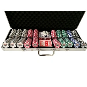 Set Poker cu 500 jetoane si geanta tip diplomat inclusa - Img 4