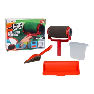 Set trafalet Paint Racer cu rezervor si 2 accesorii pentru vopsit colturi - Img 1