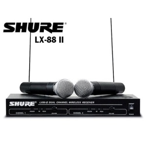 Sistem wireless SHURE LX88-II cu doua microfoane profesionale UHF - Img 5