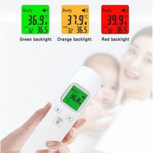 Termometru cu infrarosu GP-100 Pro digital frontal si fara contact - Img 2