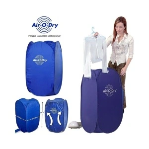 Uscator de haine portativ, Air-O-Dry cu pompa de caldura si pliabil - Img 2