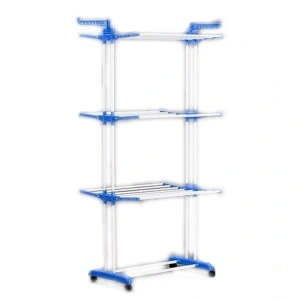 Uscator vertical, mobil si pliabil pentru rufe cu suport umerase