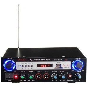 Amplificator audio tip statie BT-7388 cu Bluetooth, suport Card SD si port USB