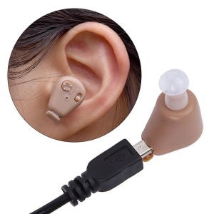 Aparat auditiv reincarcabil cu acumulator, Axon K-88 intraauricular - Img 2