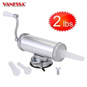 Aparat de facut si umplut carnati manual,Vanessa 1 Kg - Img 2