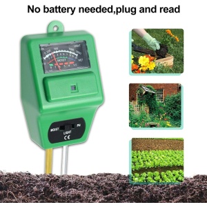 Aparat pentru masurarea Ph-ului din sol cu display analog PH-ETP300C - Img 3