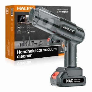 Aspirator auto portabil fara fir cu acumulator 6000 mAh HALEY HY-3920 - Img 3