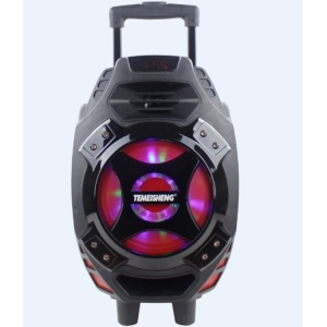 Boxa activa portabila tip troler Temeisheng Q7S-16, cu microfon wireless - Img 2