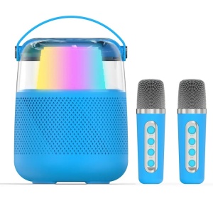 Boxa portabila pentru Karaoke T-908 cu 2 microfoane fara fir - Img 3