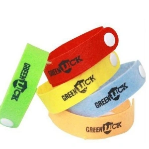 Bratara Anti-tantari Green Luck set 4+1 GRATIS