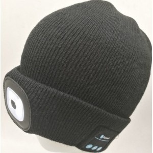 Caciula unisex cu casti Bluetooth incorporate si LED-uri reincarcabile - Img 4