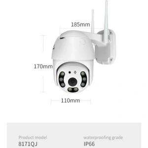 Camera de supraveghere Wi-Fi cu iP si rotatie 355 grade, Jortan JT-8171QJ - Img 2