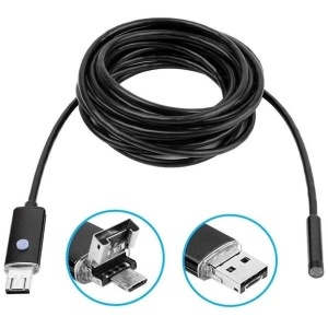 Camera endoscop 2 in 1 pentru Android si Windows, waterproof, 10 metri - Img 2