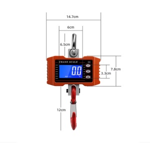 Cantar electronic tip macara 150 kg cu afisaj LCD, Crane Scale GPP - Img 4