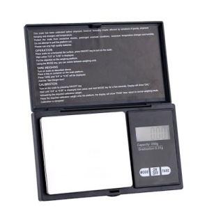Cantar pentru bijuterii cu afisaj digital LCD, profesional 0.01 g si maxim 200 g - Img 3
