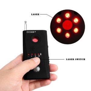 Detector Aparate Spionaj CC308B+ pentru camere si microfoane ascunse - Img 2