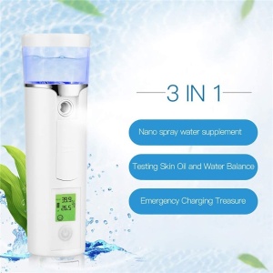 Dispozitiv umidificator ten pulverizare prin abur 40ML cu display LCD - Img 4