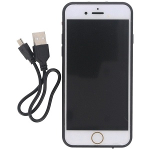 Electrosoc autoaparare tip telefon, model iPhone 6S cu led si alarma - Img 5