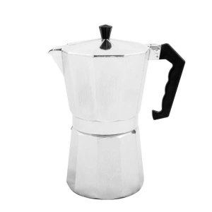 Expresor cafea manual pentru aragaz din aluminiu cu capacitate 12 cesti