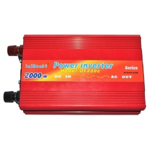 Invertor tensiune 12V-220V Lairun, 2000 Watt si putere continua 1200W - Img 1