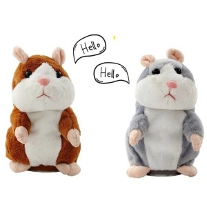 Jucarie interactiva vorbitoare din plus, Hamster - Img 5