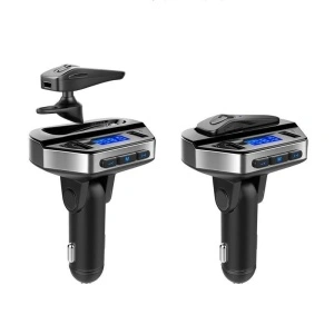 Kit modulator auto MP3 V6, cu Handsfree si casca Bluetooth 12V