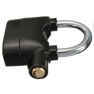 Lacat aliaj aluminiu cu alarma puternica antiefractie 110dB - Img 5